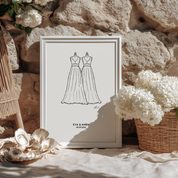 Hochzeit Kleid & Kleid - Individualisiert & Signiert