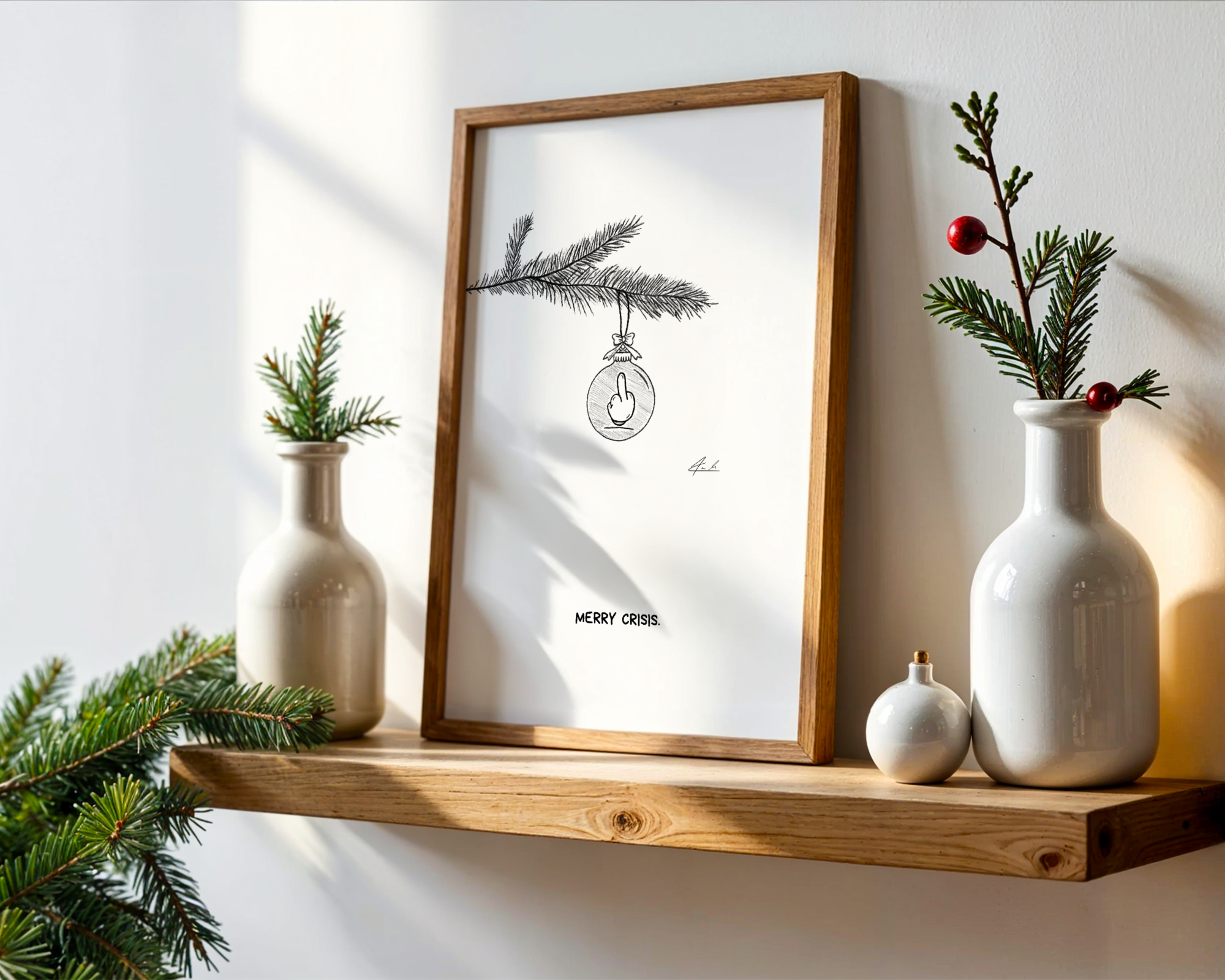 Merry Crisis- Signiert