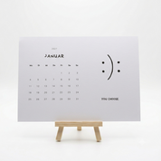 Tischkalender A5 – 12 Bestseller Prints