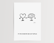 It´s the connection we can´t explain - Signiert