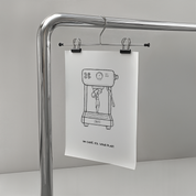 Un cafe s'il vous plait - Signiert
