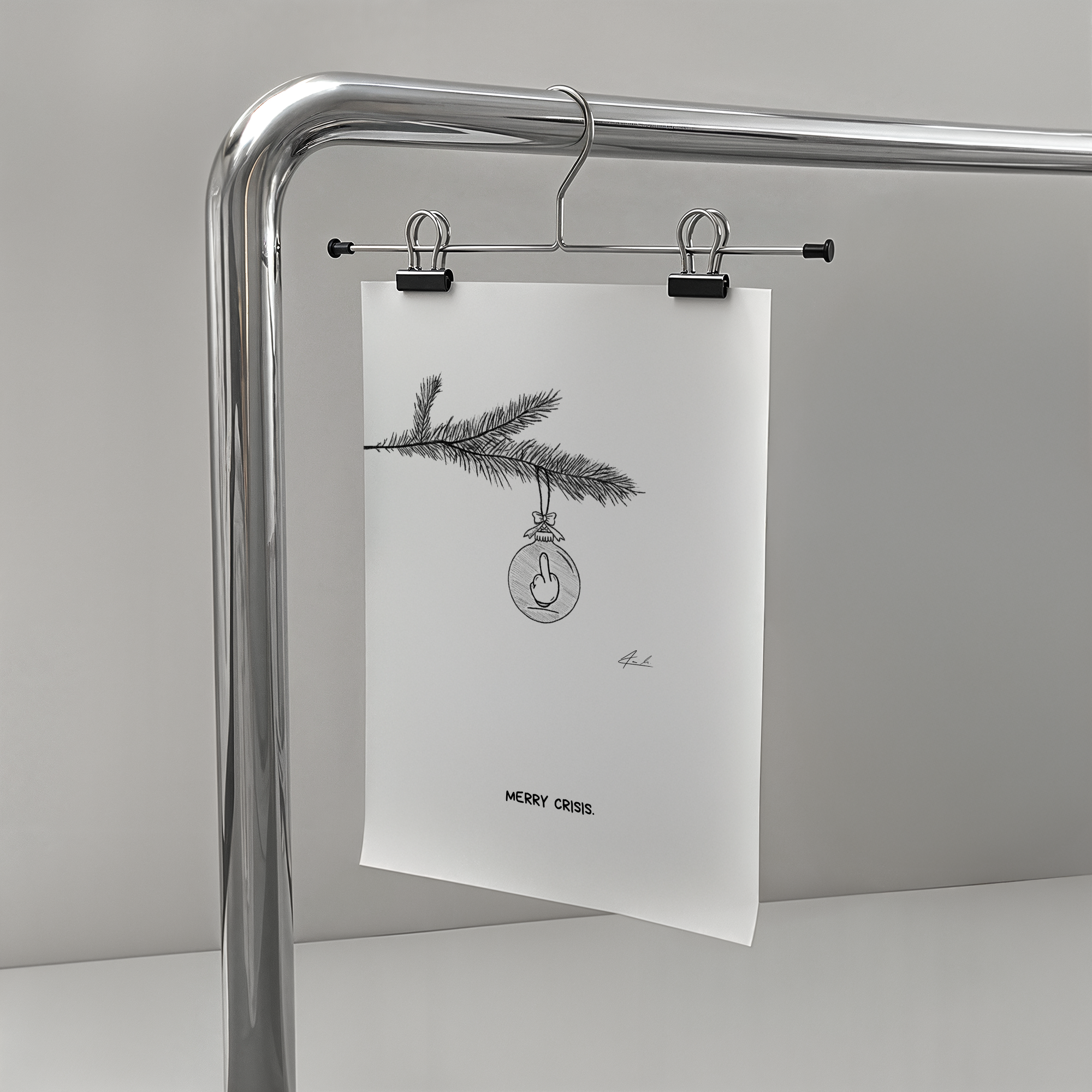 Merry Crisis- Signiert