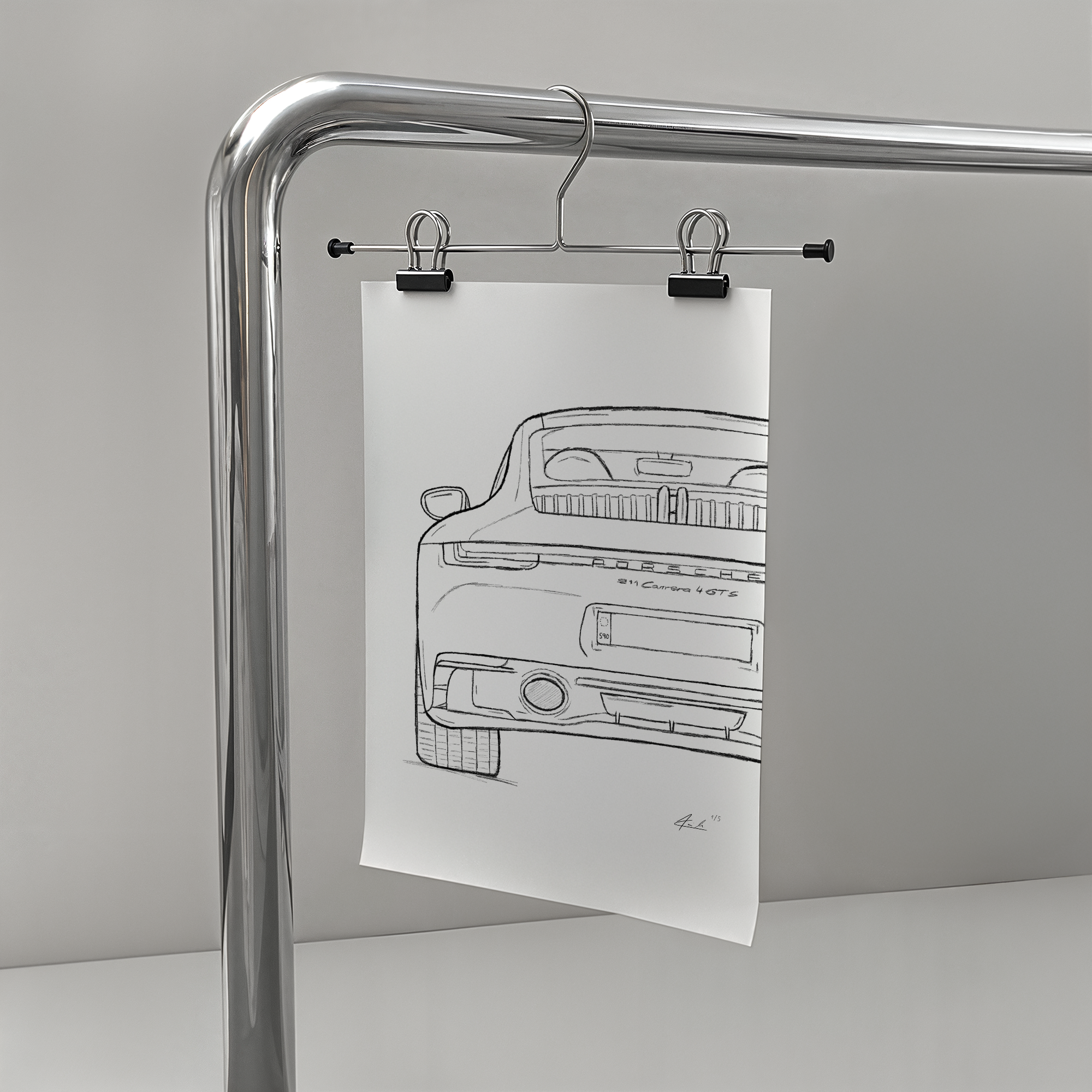 911 inspired LIMITED 1 of 5 x VEHICLEART