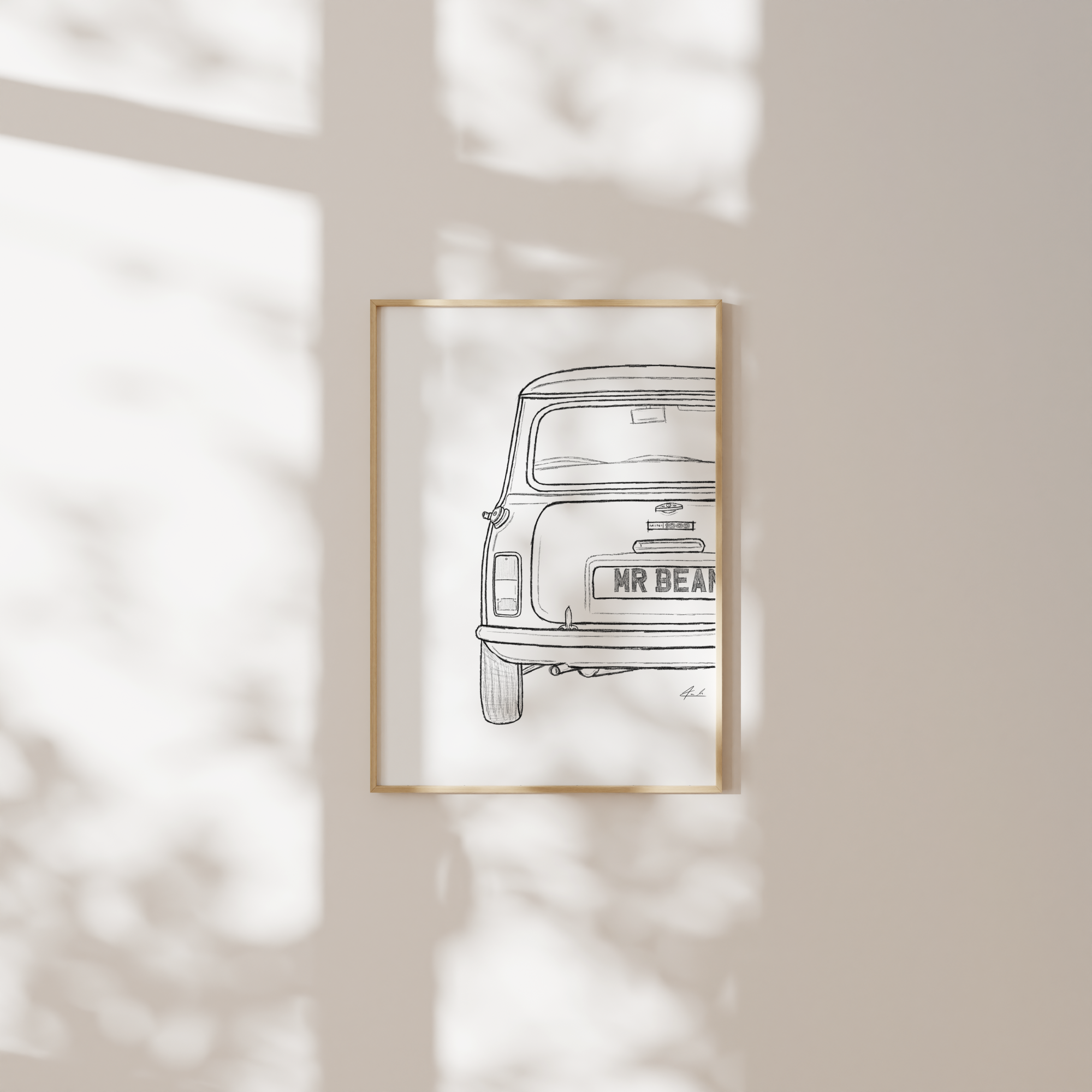 MINI - Mr. Bean Classic Signiert