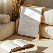 50/50 Car Art - Inspired By Mercedes-Benz G-Klasse G500