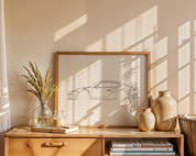 Horizontal Car Art - Inspired By Porsche 911 GT2 RS