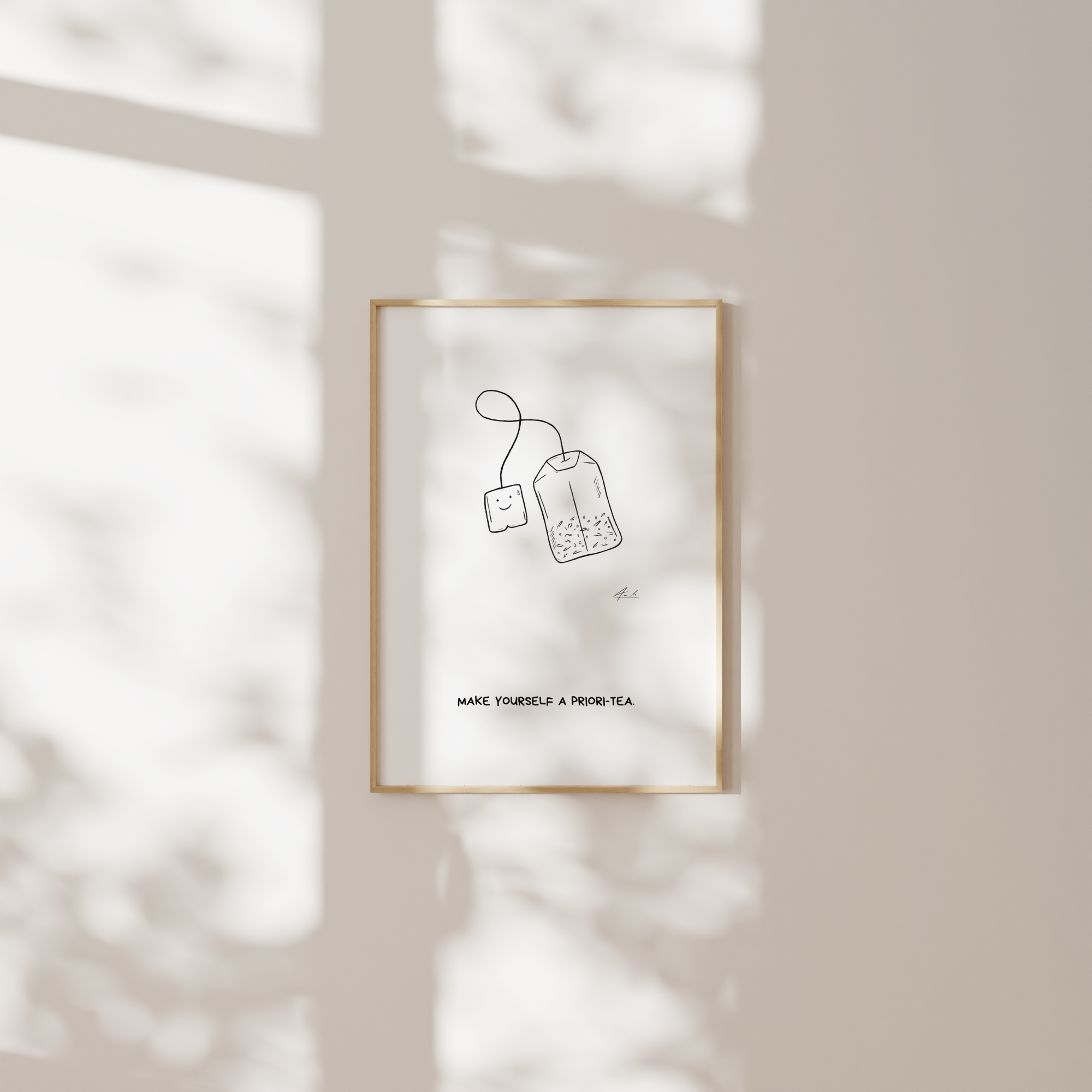 Priori-Tea - Signiert