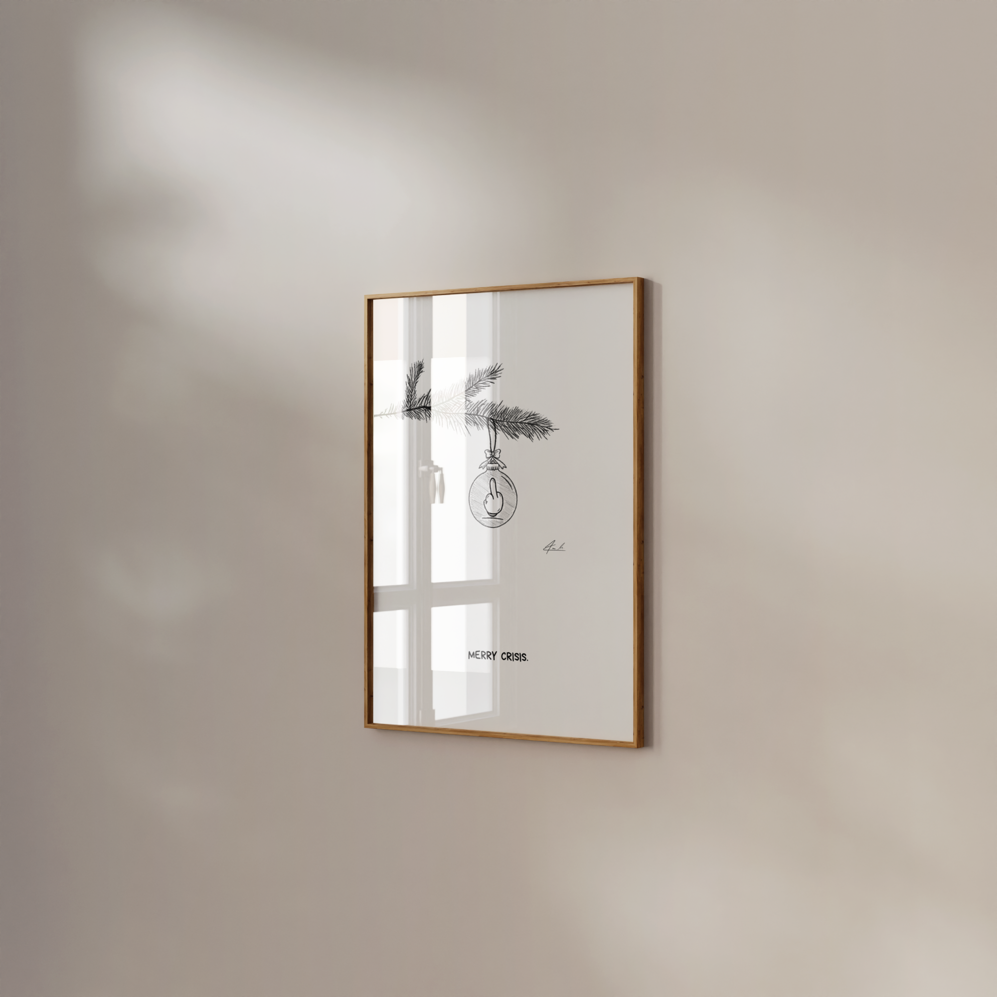 Merry Crisis- Signiert