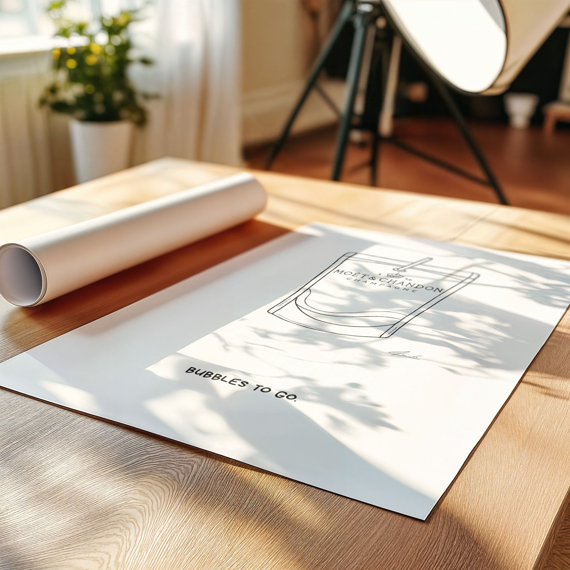 Bubbles to go - Champagne Caprisun - Signiert