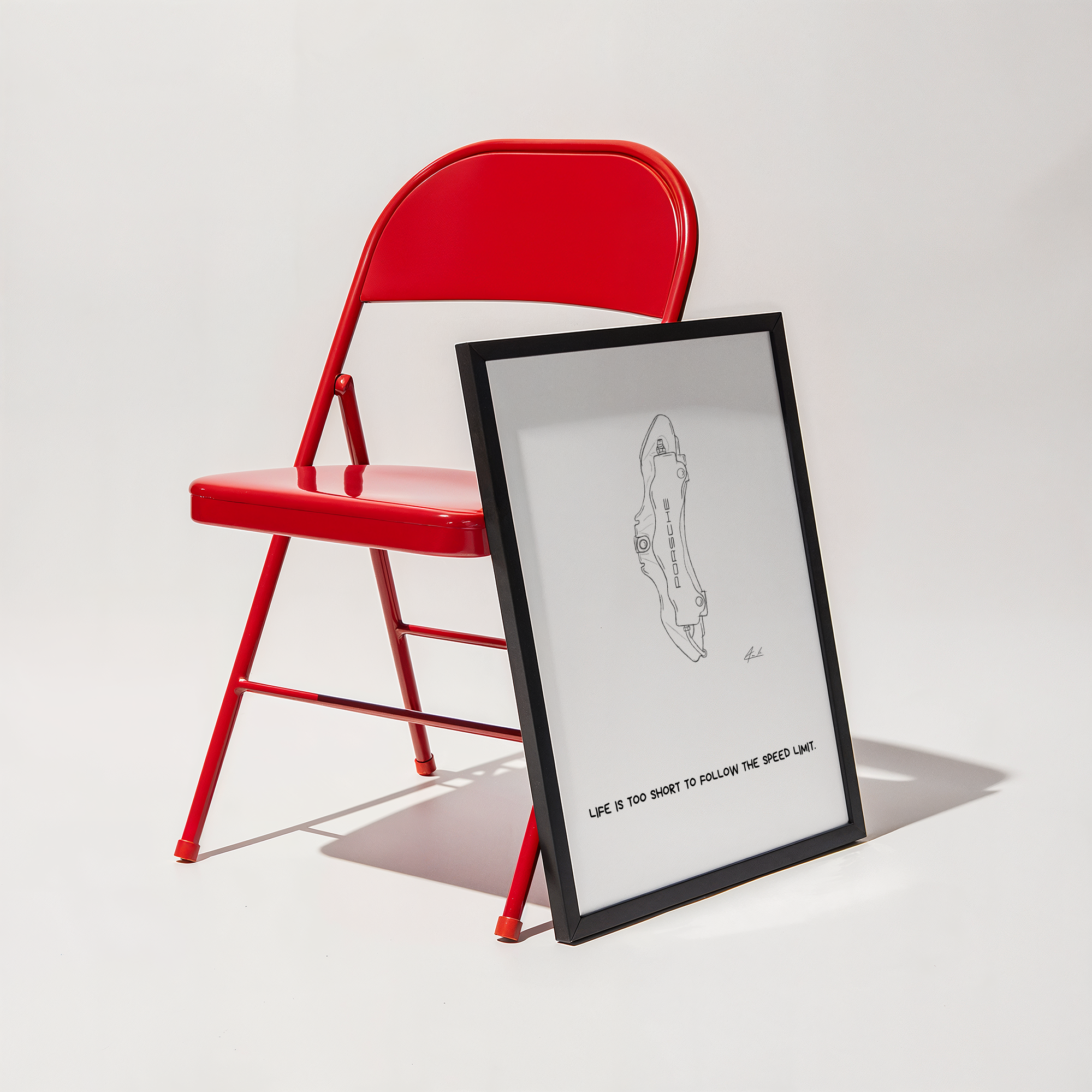 Porsche Brake - Signiert