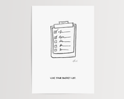 Live Your Bucket List - Signiert