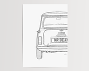 MINI - Mr. Bean Classic Signiert