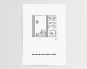 Tetris - Falling Blocks, Rising Stress - Signiert