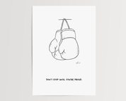 Don´t stop until you´re proud - Signiert