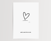 More amor por favor - Signiert