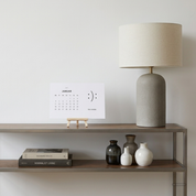 Tischkalender A5 – 12 Bestseller Prints