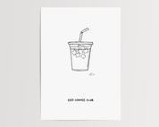 Iced Coffee Club - Signiert